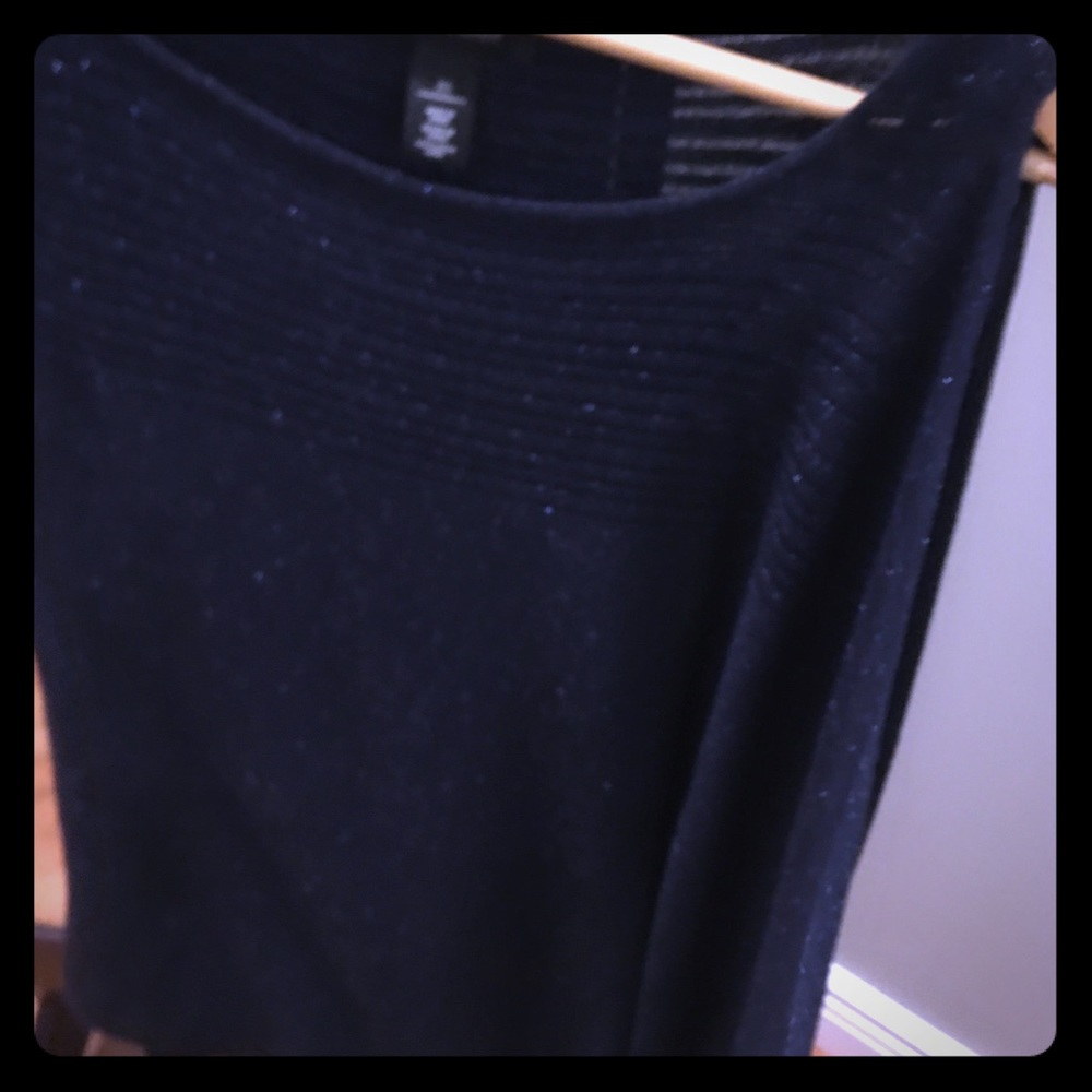 Black House White Market Sparkly Blue Blouse